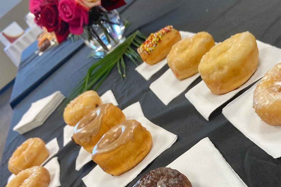 coffee and donuts